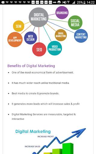 Digital Marketing, SEO, Mobile App, E-Commerce screenshot 3