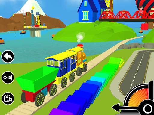 3D Fun Learning Toy Train Game For Kids & Toddlers screenshot 10