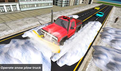 Grand Snow Clean Road Driving Simulator 19 screenshot 6