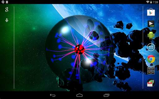 Plasma Orb Free Live Wallpaper screenshot 5