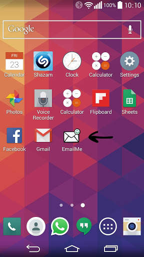 EmailMe - Fast Notes to Self screenshot 1