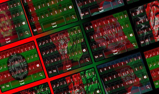 Afghan flag keyboard screenshot 8