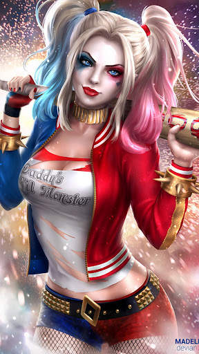 HarleyQuinn Wallpapers HD 4K screenshot 4