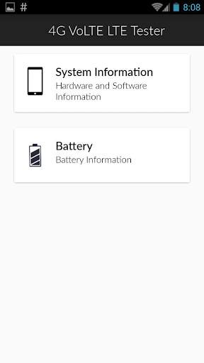 4G VoLTE LTE Tester screenshot 2