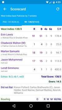 T20 Cricket LIVE - MobCric screenshot 3