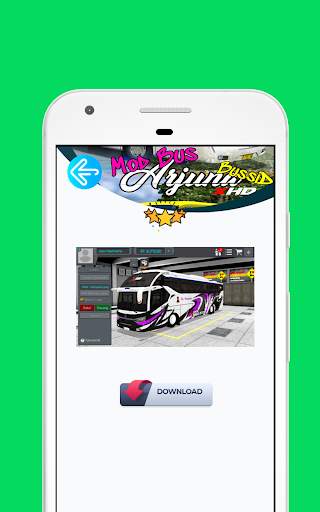 Mod Bus Arjuna XHD BUSSID screenshot 4