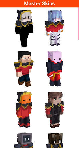 Master Skins For Minecraft screenshot 1