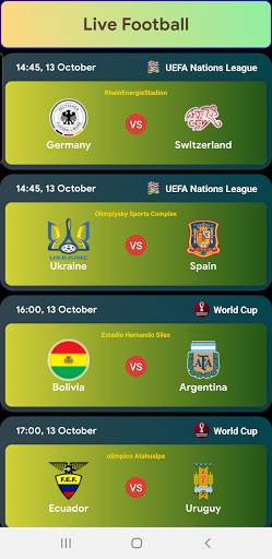 Live Football 365 screenshot 1