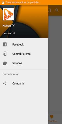 Kraken TV live gratis channels guide screenshot 2