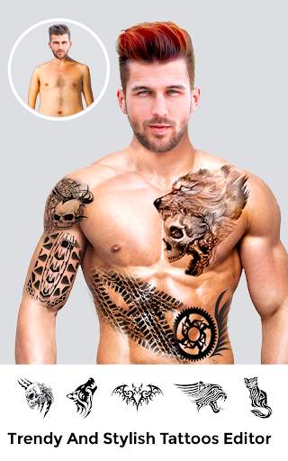 Men Body Styles SixPack tattoo screenshot 7