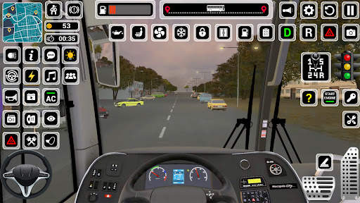 Mengemudi Bus Pelatih Kot Euro screenshot 3
