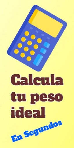Calculadora de Peso Ideal screenshot 1