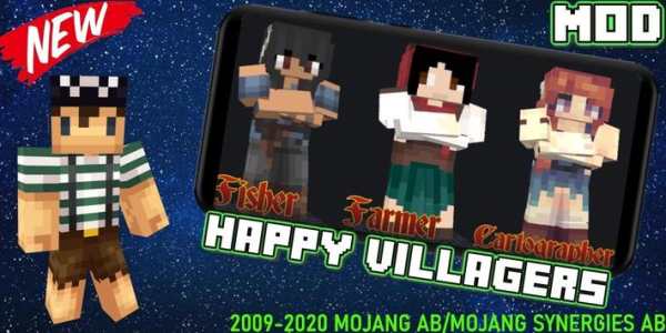 Mod Happy Villagers screenshot 4