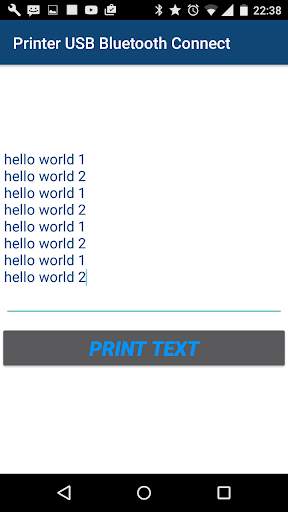Mobile Printer USB Bluetooth screenshot 4