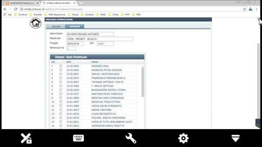 Dashboard Informasi Mahasiswa (Dimas) screenshot 6