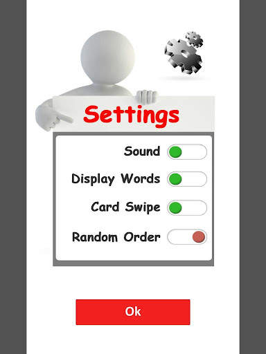 Action Words: 3D Flash Cards screenshot 14