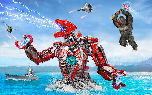King Kong Attack Godzilla Game screenshot 1