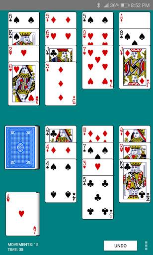 Golf Solitaire screenshot 2