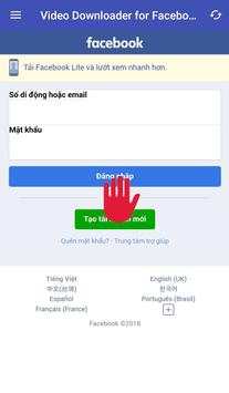 Video Downloader for Facebook screenshot 1