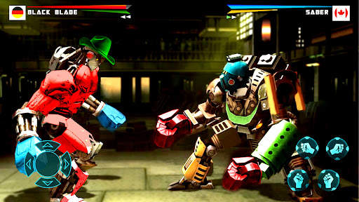 Real Robot Ring Fighting Games screenshot 3