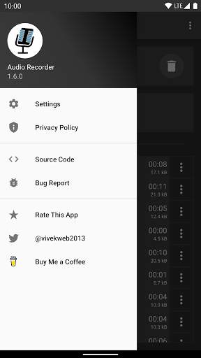 Audio Recorder (No Ads) screenshot 6