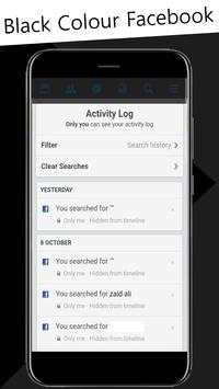 Black Theme For Facebook screenshot 3