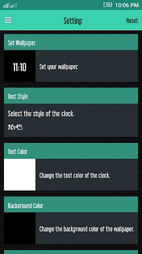 LED Horror Digital Clock LWP screenshot 1