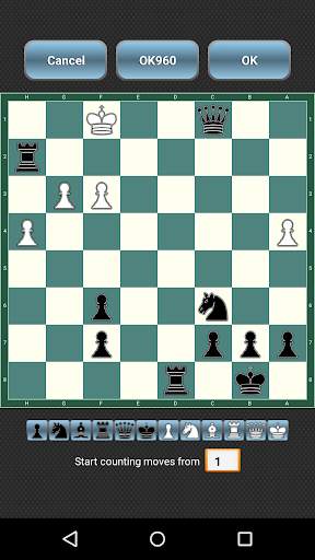 ChessDroid: chess game offline, Chess960, engine screenshot 4
