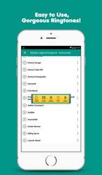 Mobile Ringtone Legend - Announcer screenshot 3