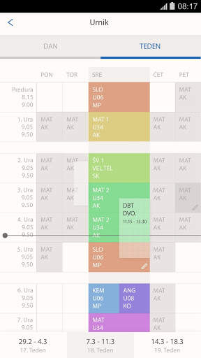 eAsistent screenshot 2