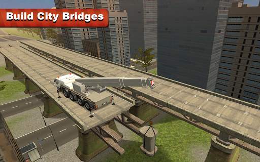 Bridge Construction Crane Sim screenshot 4