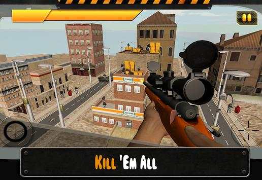 Police VS Thief Sniper Crime screenshot 1