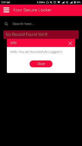 Password Locker App screenshot 5