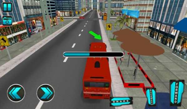 City Coach Bus Driving Simulator & Parking 2019 screenshot 6