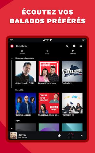 iHeart: Musique,Radio,Podcasts screenshot 20