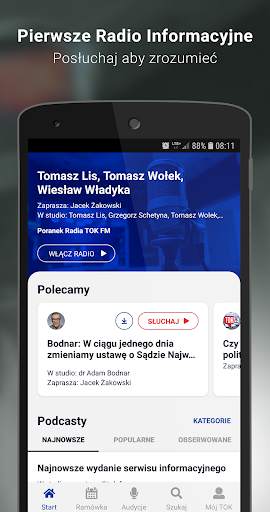 TOK FM - Radio i Podcasty screenshot 1