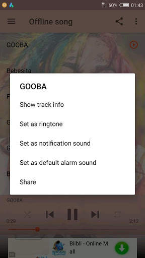 SIXNINE - GOOBA Offline song 3 تصوير الشاشة