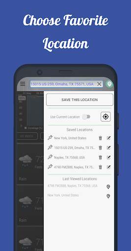 Weather App: Dark Sky Tech screenshot 4