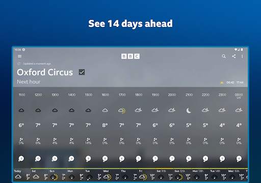 BBC Weather screenshot 15