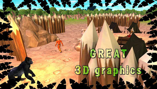 Gorilla Simulator 3D screenshot 7