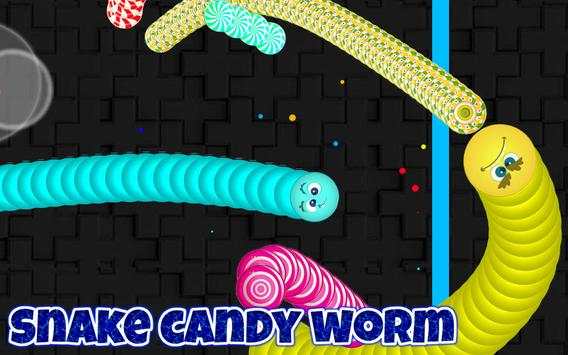 Worm Candy io - Snake Candy Sliter screenshot 9