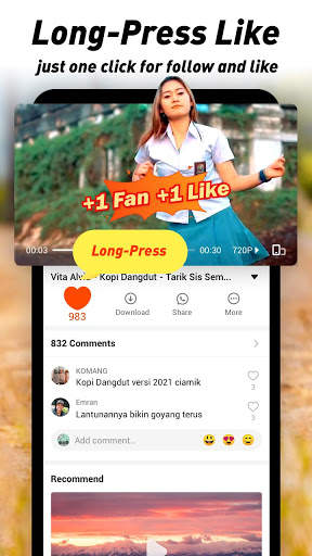 WATCHit–Funny short videos Music Quotes screenshot 5