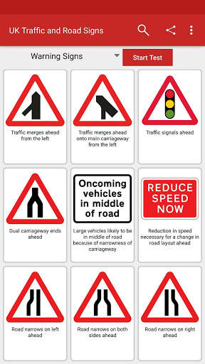 UK Traffic and Road Signs скриншот 1