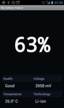 Battery Status screenshot 1