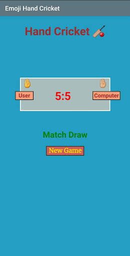 Emoji Hand Cricket screenshot 8