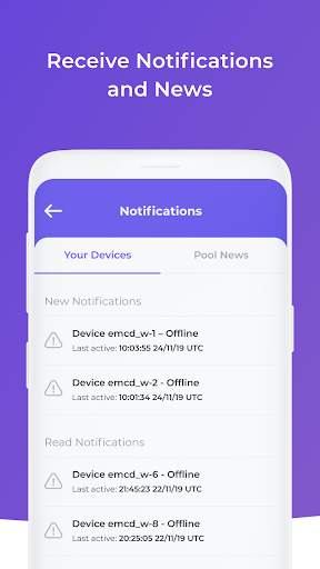 EMCD Pool App screenshot 4