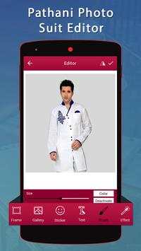 Pathani Photo Suit Editor 2 تصوير الشاشة