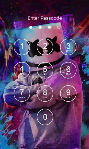 Marshmello Lock Screen screenshot 1