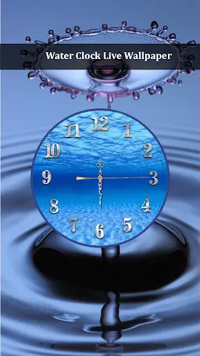 Water Clock Live Wallpaper screenshot 5
