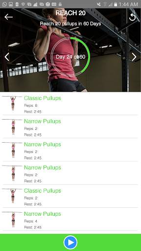 3D Pull Ups Home Workout screenshot 6